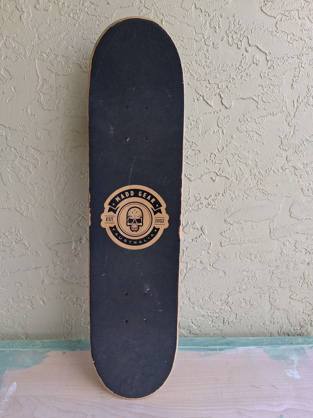 Black Skateboard Deck